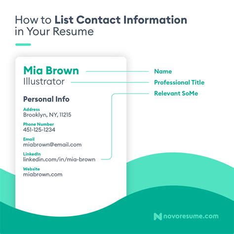 Contact Info .